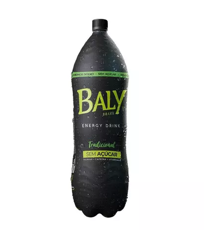 Energético Baly Tradicional Zero Açúcar Garrafa 2 L