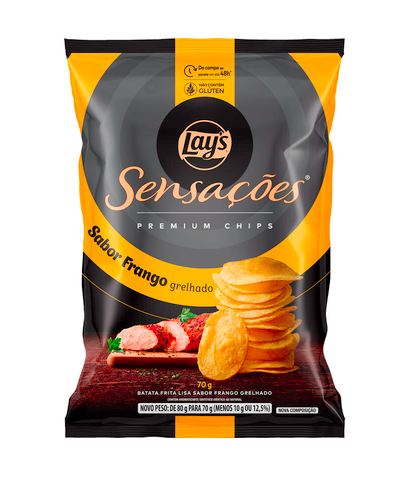 Lay's Sensações Frango grelhado 70g