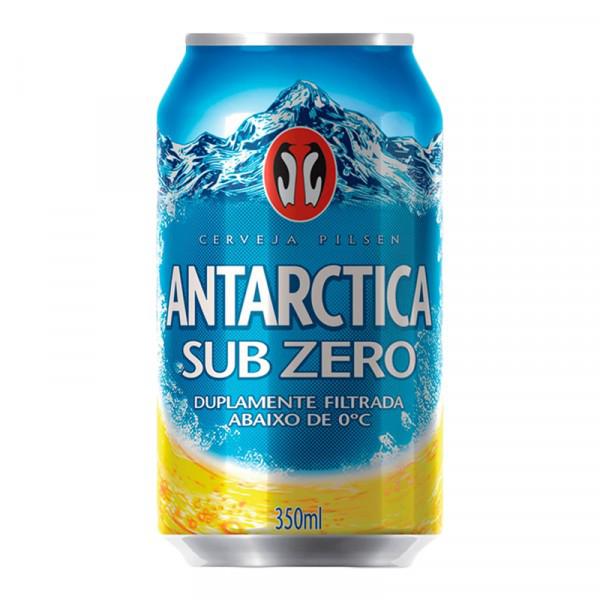 Cerveja Antarctica Sub Zero 350ml Lata Pilsen