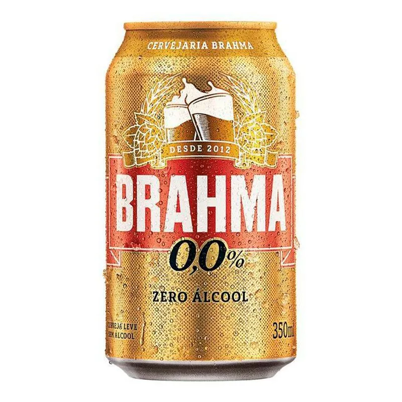 Compartilhar     Cerveja Brahma Zero Lata 350ml