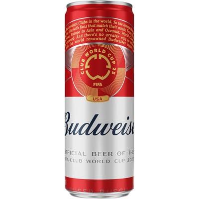 CERVEJA LAGER BUDWEISER 350ML Lata