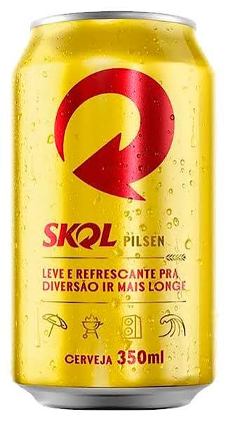 Cerveja Skol Lata 350ml
