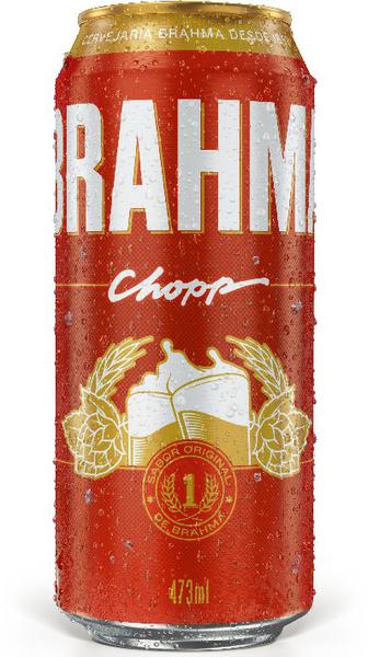 Cerveja Brahma Chopp pilsen lata 473ml