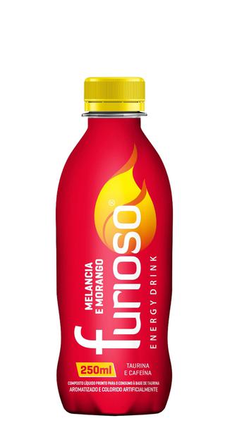 Energético Furioso 250ml Melancia e Morango