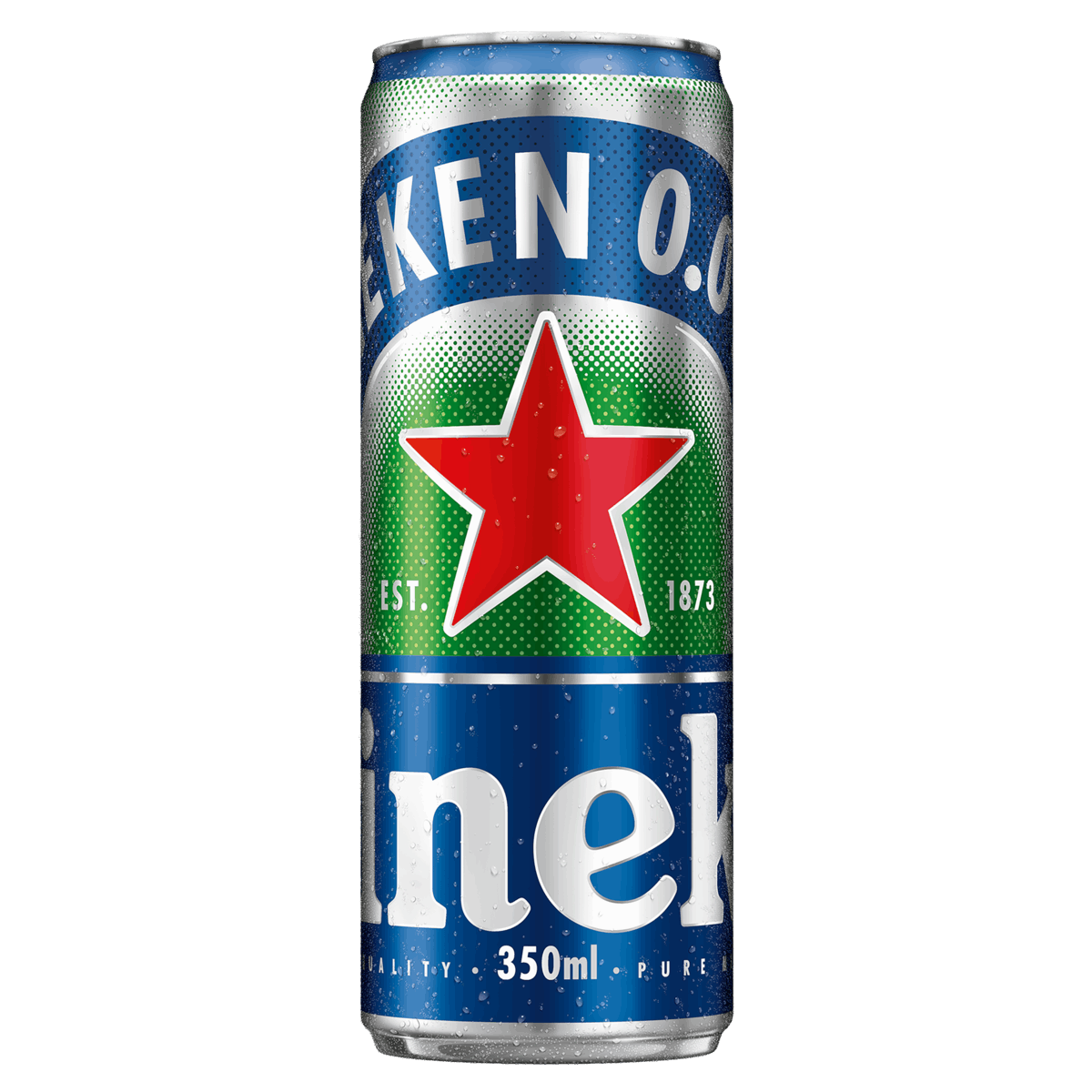 Cerveja Lager Zero Álcool Heineken Lata 350ml
