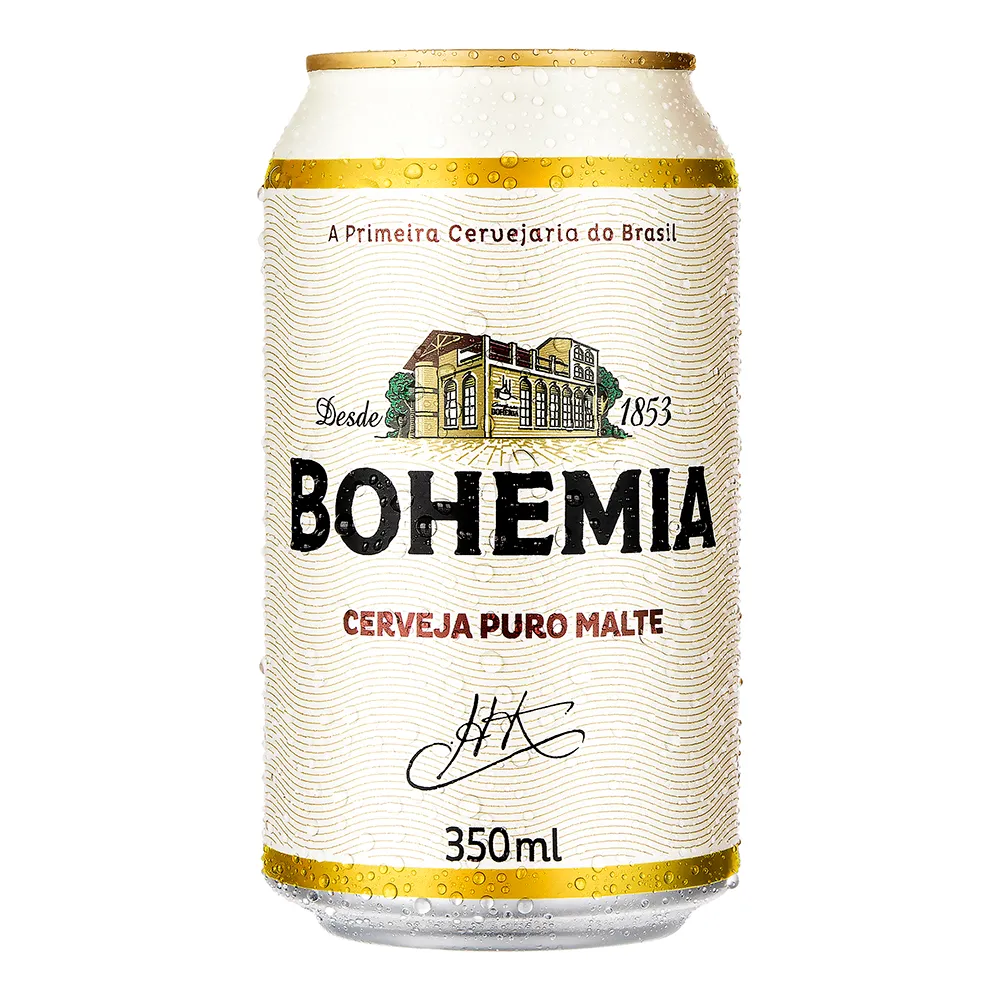 Cerveja Bohemia Lata 350ml